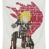 edward elric typography art inspirowl design - Anime Tapestry Store