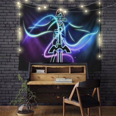 Fee And The Master Sword The Legend Of Zelda Tapestry Room Decor