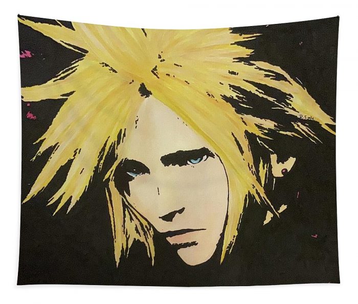 final fantasy 7 artwork rebekah fogle - Anime Tapestry Store