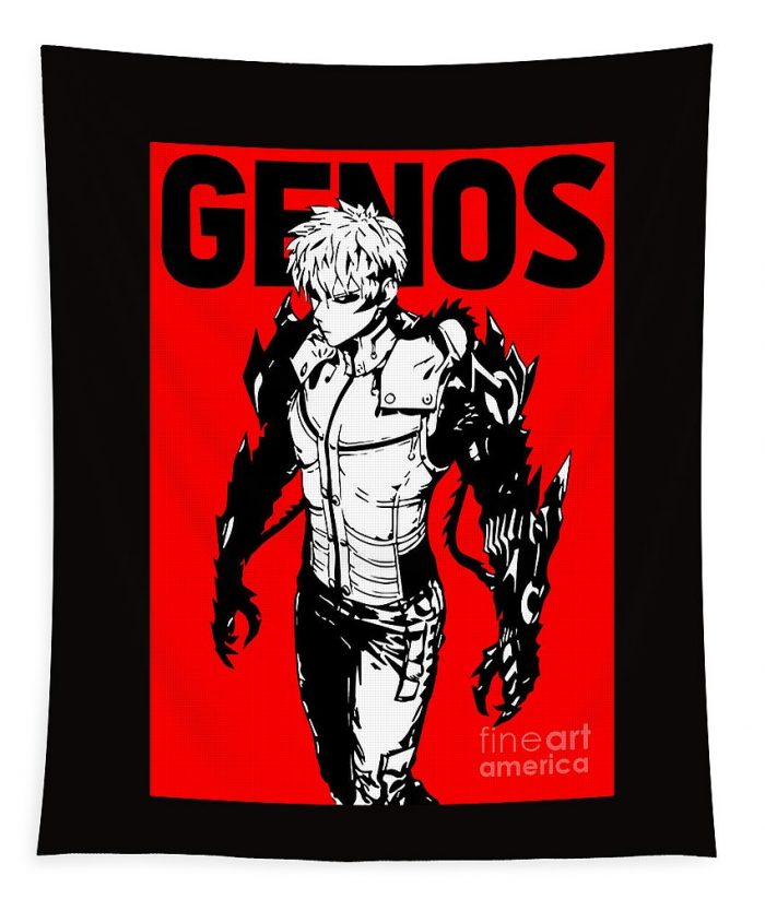 genos sandra dewi - Anime Tapestry Store