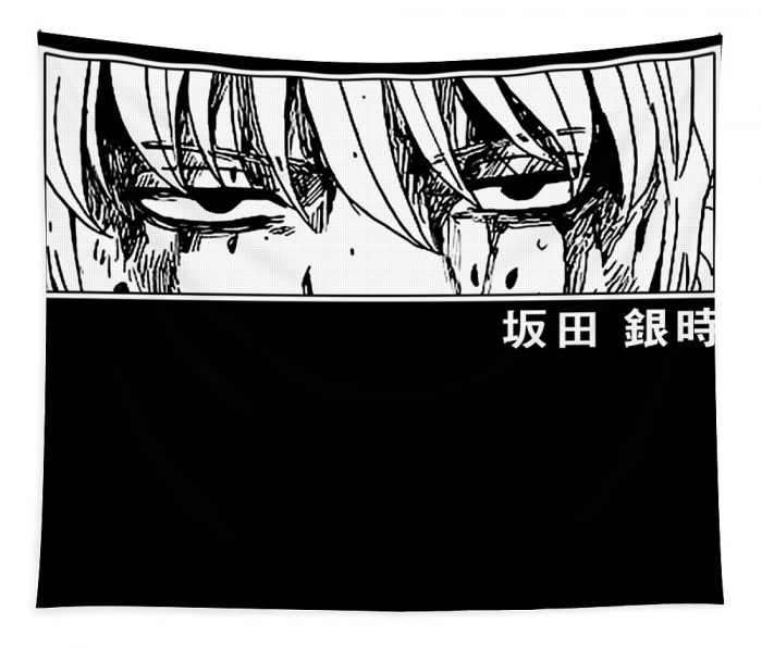 gintama eye art gintoki sataka fantasy anime transparent - Anime Tapestry Store