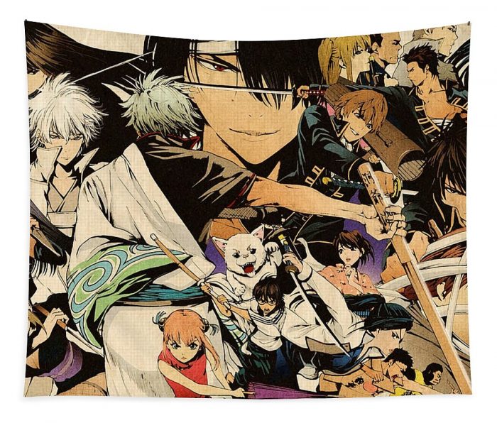 gintama poster cute phillips thomas - Anime Tapestry Store