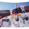 gundam giant statue in diver city tokyo japan oleksiy maksymenko - Anime Tapestry Store