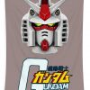 gundam head logo andrea gatti transparent - Anime Tapestry Store