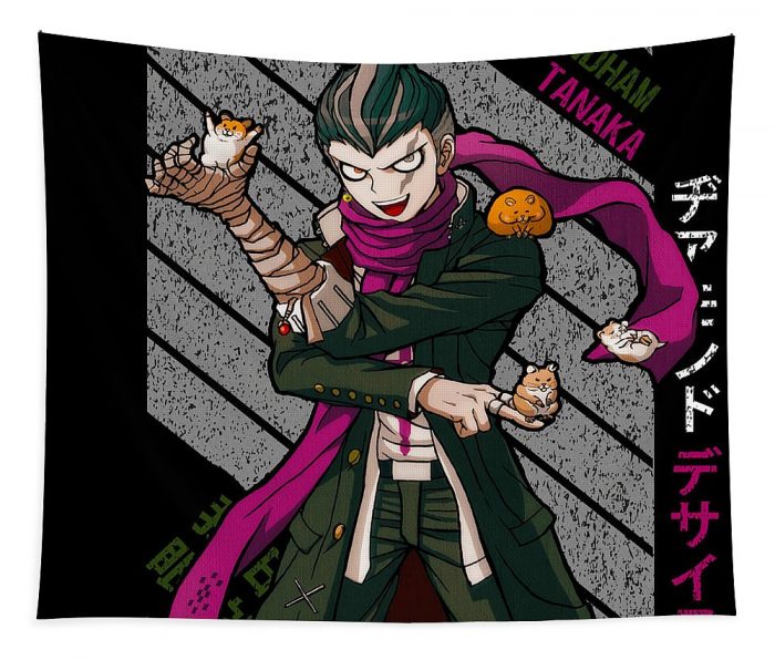 gundham tanaka super danganronpa 2 poster maisie noah - Anime Tapestry Store