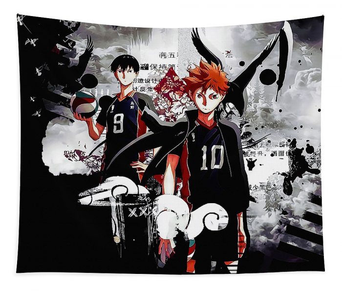 haikyuu computer wallpaper elegant haikyuu kageyama tobio karasu janice dreese - Anime Tapestry Store