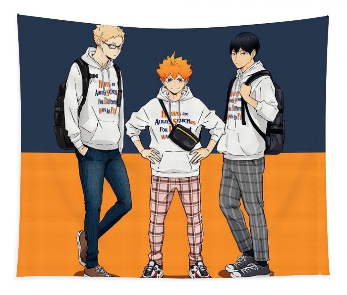 haikyuu hinata shoyokageyamatsuki ujang kilong - Anime Tapestry Store