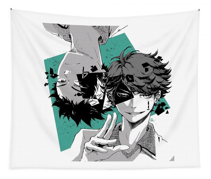 haikyuu tooru oikawa judy r shaw transparent - Anime Tapestry Store