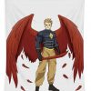 hawks ariel murio - Anime Tapestry Store