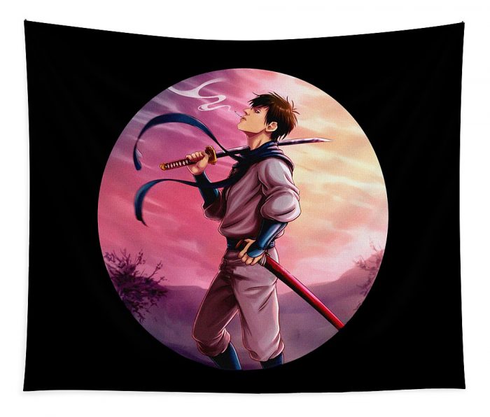 hijikatatoshiro sool mike transparent - Anime Tapestry Store