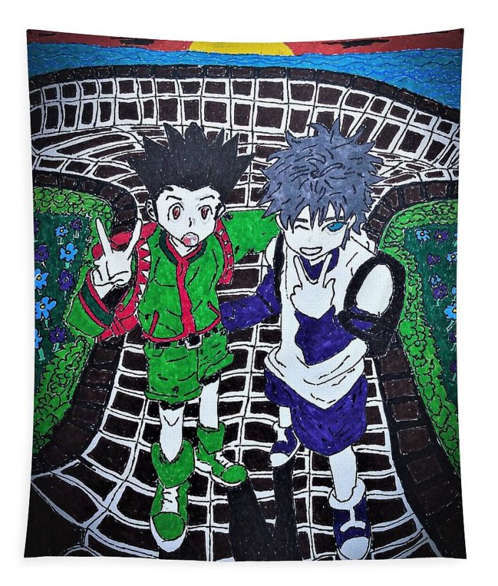 hunter x hunter jeremiah burton - Anime Tapestry Store