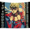 jojos bizarre adventure retro giorno giovanna art anime fantasy anime transparent - Anime Tapestry Store