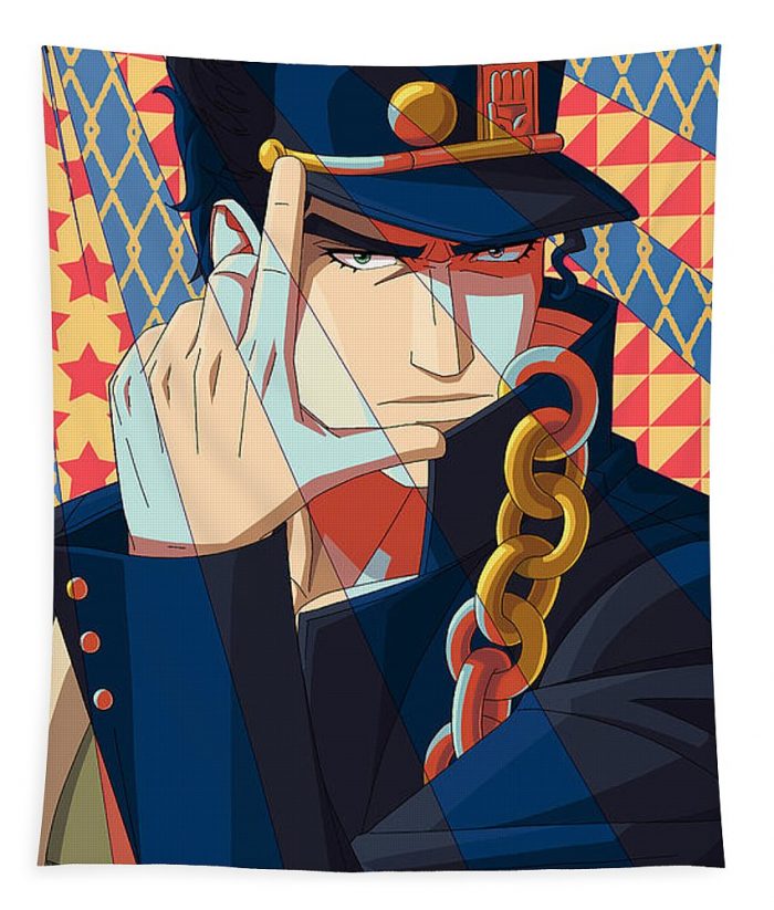 jojos bizarre adventure stardust crusaders 2 khoa nguyen - Anime Tapestry Store