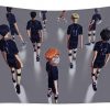 karasuno haikyuu to the top uhae mukou transparent - Anime Tapestry Store