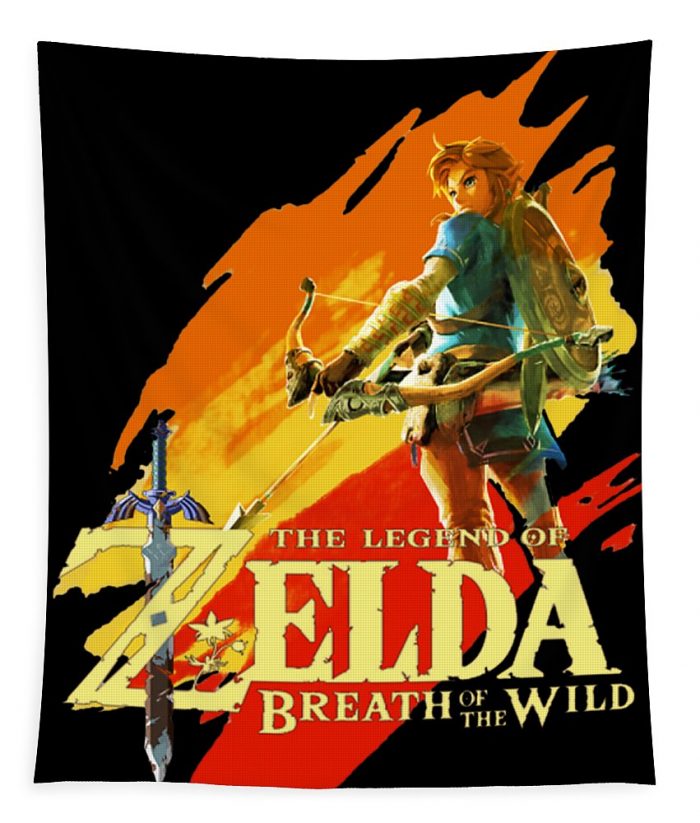 legend of zelda breath of the wild elsie a heim transparent - Anime Tapestry Store