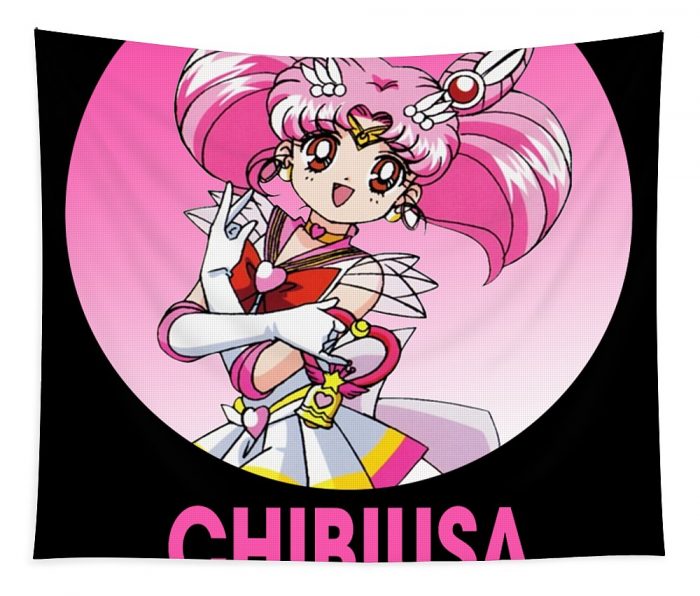 love sailor moon art chibiusa characters anime manga for fans gleam shinny transparent - Anime Tapestry Store