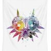 majoras mask monn print - Anime Tapestry Store