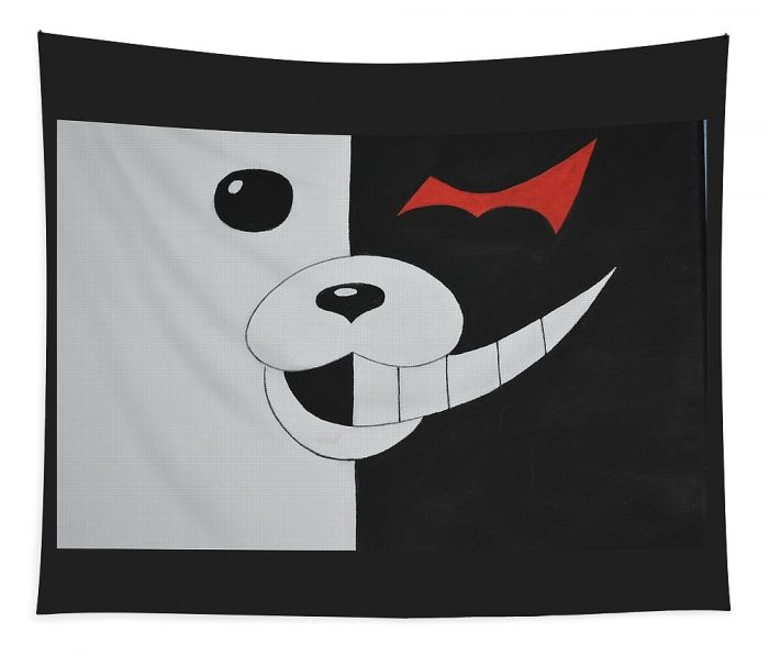 monokuma from danganronpa starburst luna - Anime Tapestry Store