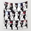 monokuma1527697 tapestries - Anime Tapestry Store