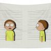 morty mugshot samuel whitton - Anime Tapestry Store