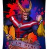 my hero academia all might ben krefta - Anime Tapestry Store
