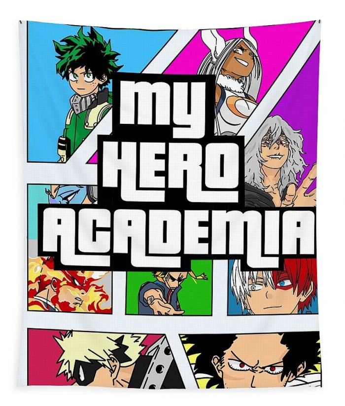 my hero academia gta black crown - Anime Tapestry Store