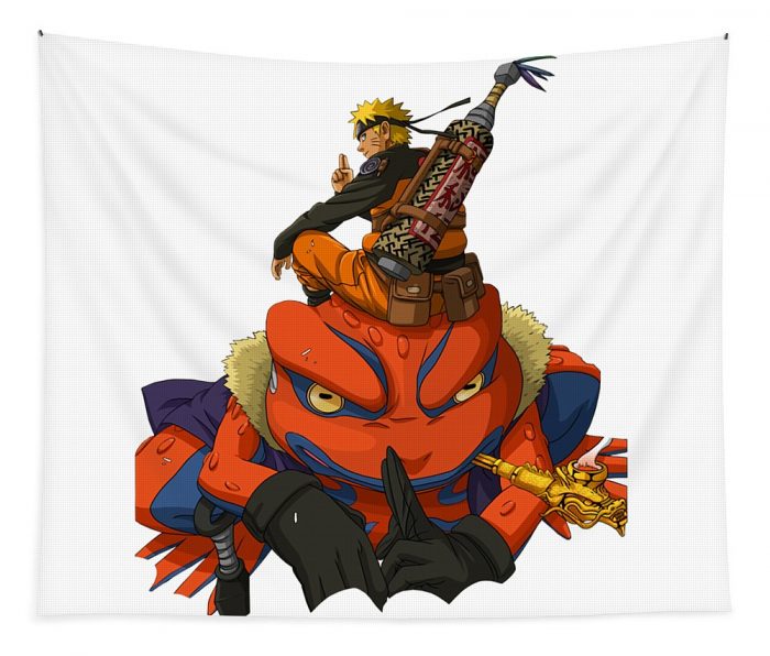 naruto gamabunta friends victoria carroll transparent - Anime Tapestry Store