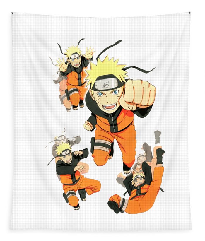 naruto uzumaki mazie ladouceur transparent - Anime Tapestry Store