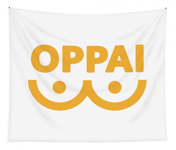 oppai murray mumba transparent - Anime Tapestry Store