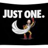 punch saitama japan manga martial arts fighter arturo m taylor transparent - Anime Tapestry Store