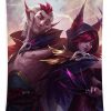 rakan and xayah katsu shirai - Anime Tapestry Store