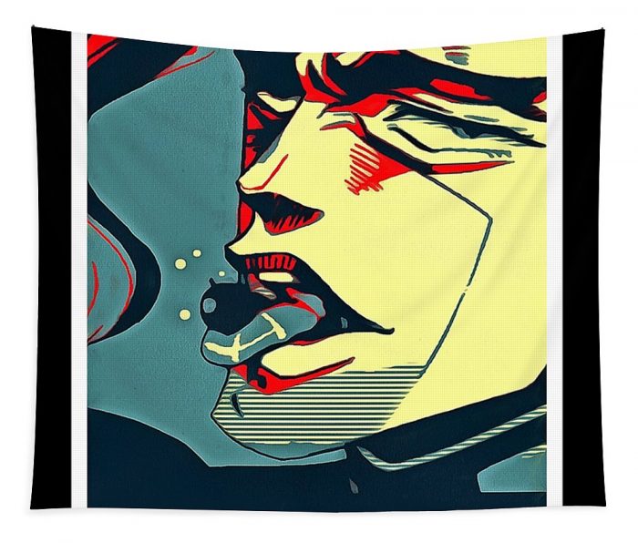 retro art rero rero jojos bizarre adventure fantasy anime transparent 1 - Anime Tapestry Store