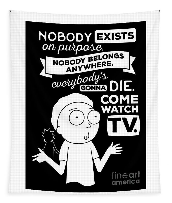 rick and morty schwifty wubba max thompson - Anime Tapestry Store