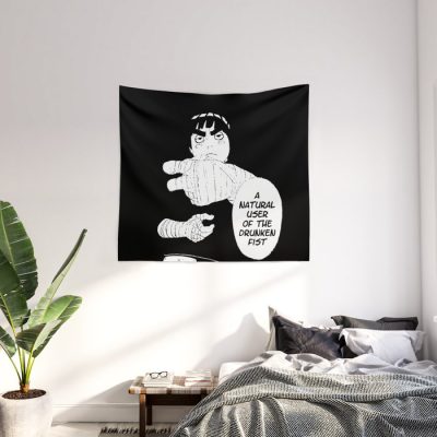 rock lee drunken fist v4 tapestries 1 - Anime Tapestry Store