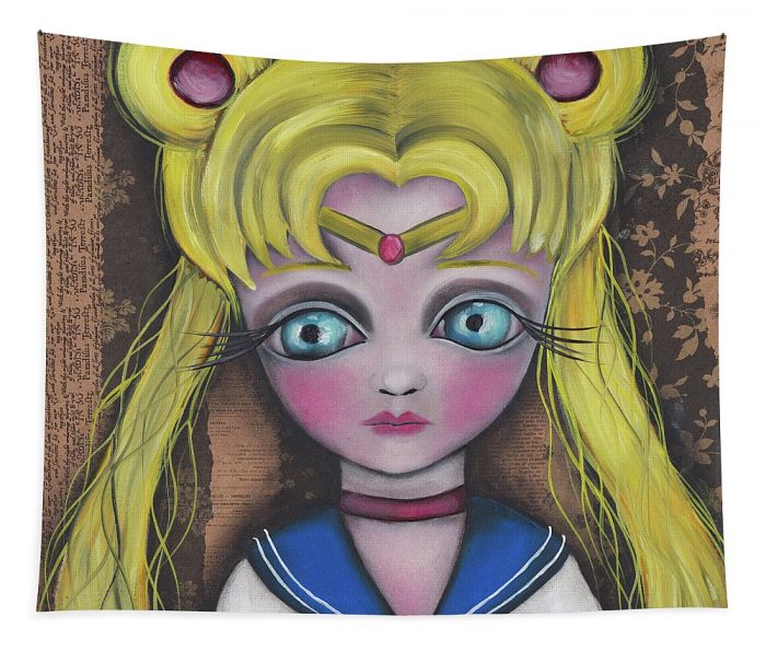 sailor moon abril andrade griffith - Anime Tapestry Store