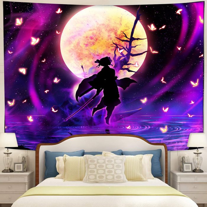 Shinobu Kochou Kimetsu No Yaiba  Tapestry Room Decor