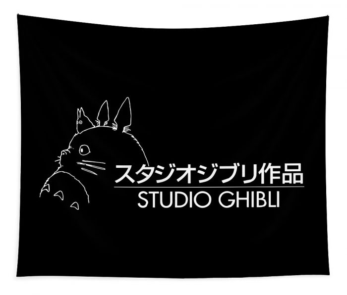 studio ghibli james b farmer transparent - Anime Tapestry Store