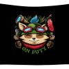 teemo on duty lol shirt binh vu transparent - Anime Tapestry Store