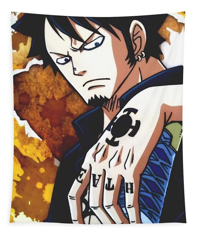 trafalgar law one piece alexia chapuis - Anime Tapestry Store