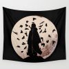 uchiha silhouette3281240 tapestries - Anime Tapestry Store