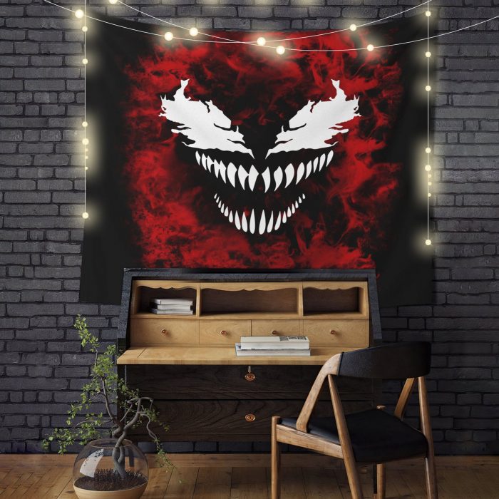 Venom Tapestry Room Decor