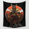 viking berserk warrior odin valhalla valknut loki tapestries - Anime Tapestry Store