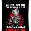 when i let go of what i am goku regina guatalamo transparent - Anime Tapestry Store