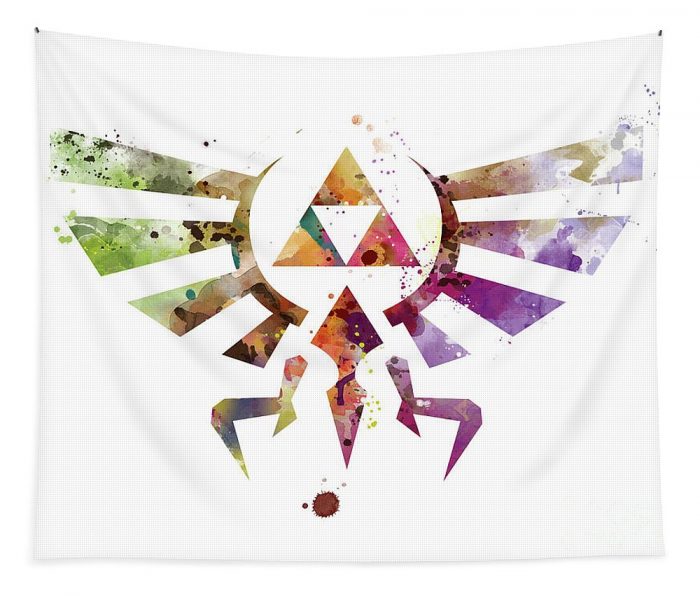 zelda monn print - Anime Tapestry Store