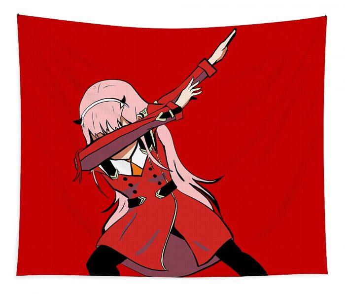 zero two dubbing beck money transparent - Anime Tapestry Store