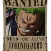 zoro bounty wanted poster one piece roronoa zoro - Anime Tapestry Store